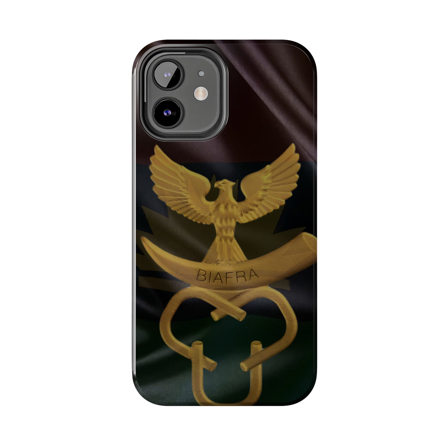 Biafra Liberation Army Logo Gold - Tough iPhone Cases (iPhone 7, 8, X, 11, 12, 13, 14, 15)