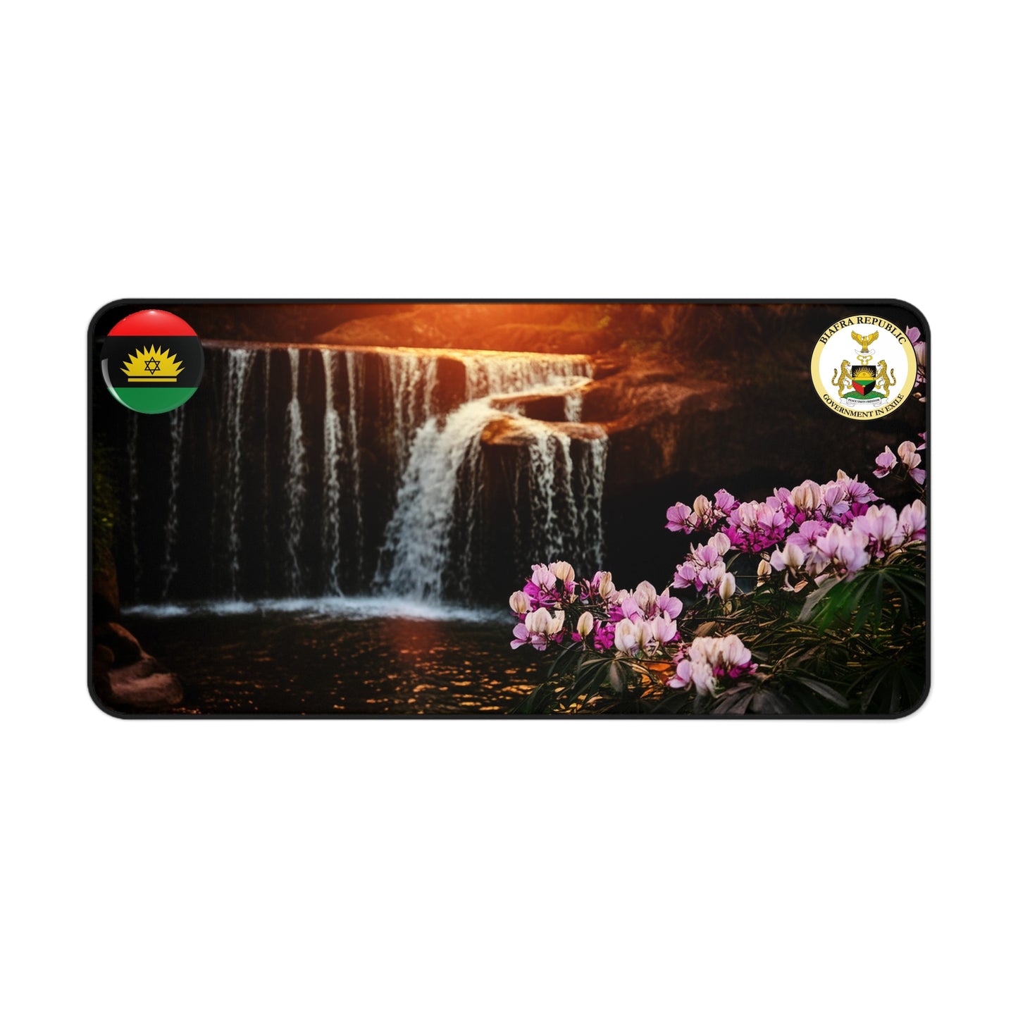 Waterfalls Desk Mat