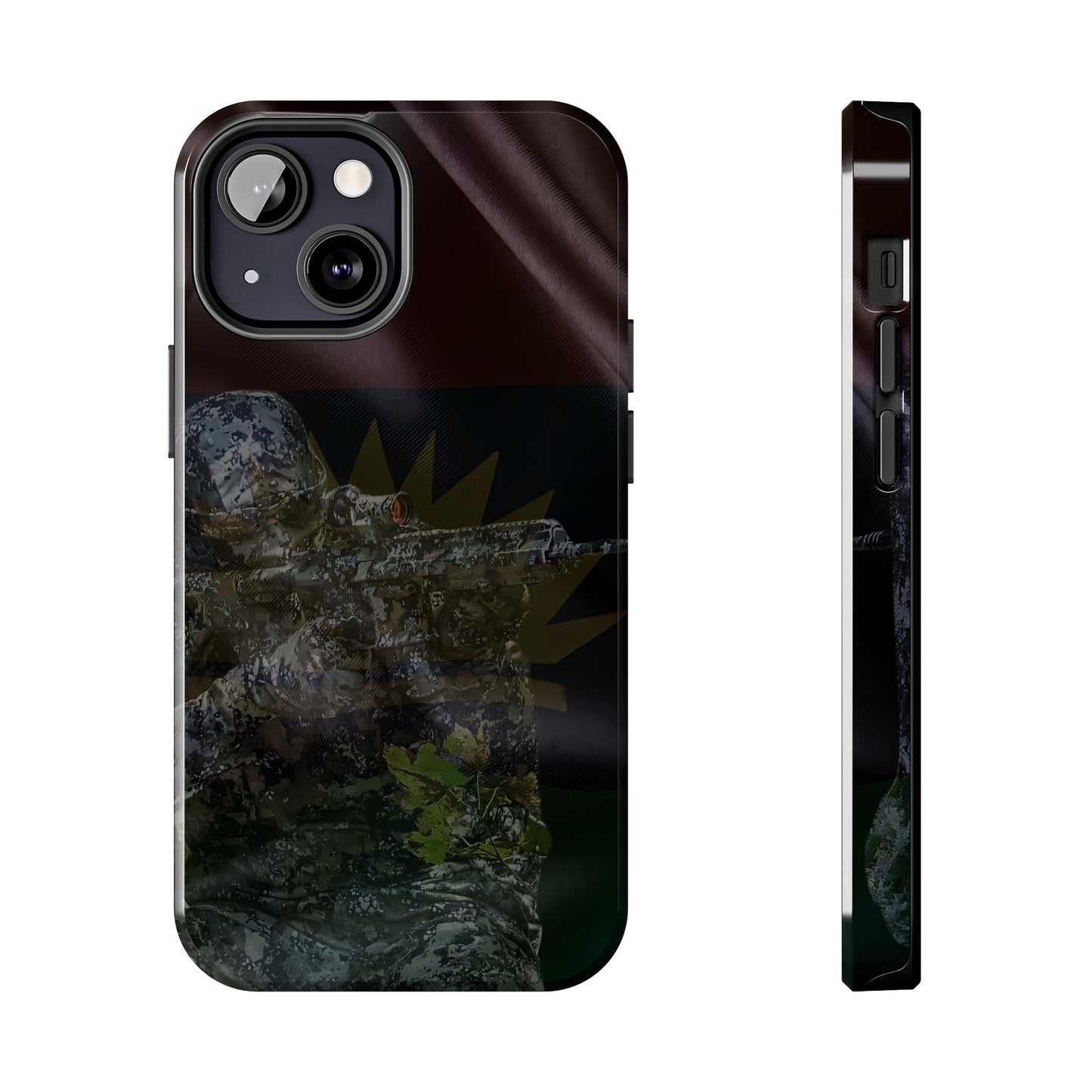 Biafra Soldier IX - Tough iPhone Cases (iPhone 7, 8, X, 11, 12, 13, 14, 15)