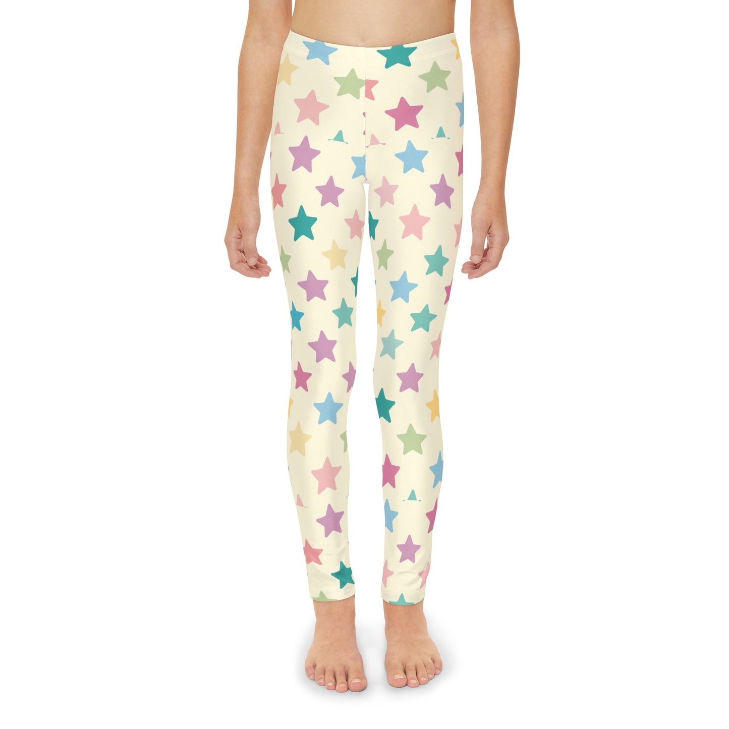 Shinny Stars Youth Full-Length Leggings