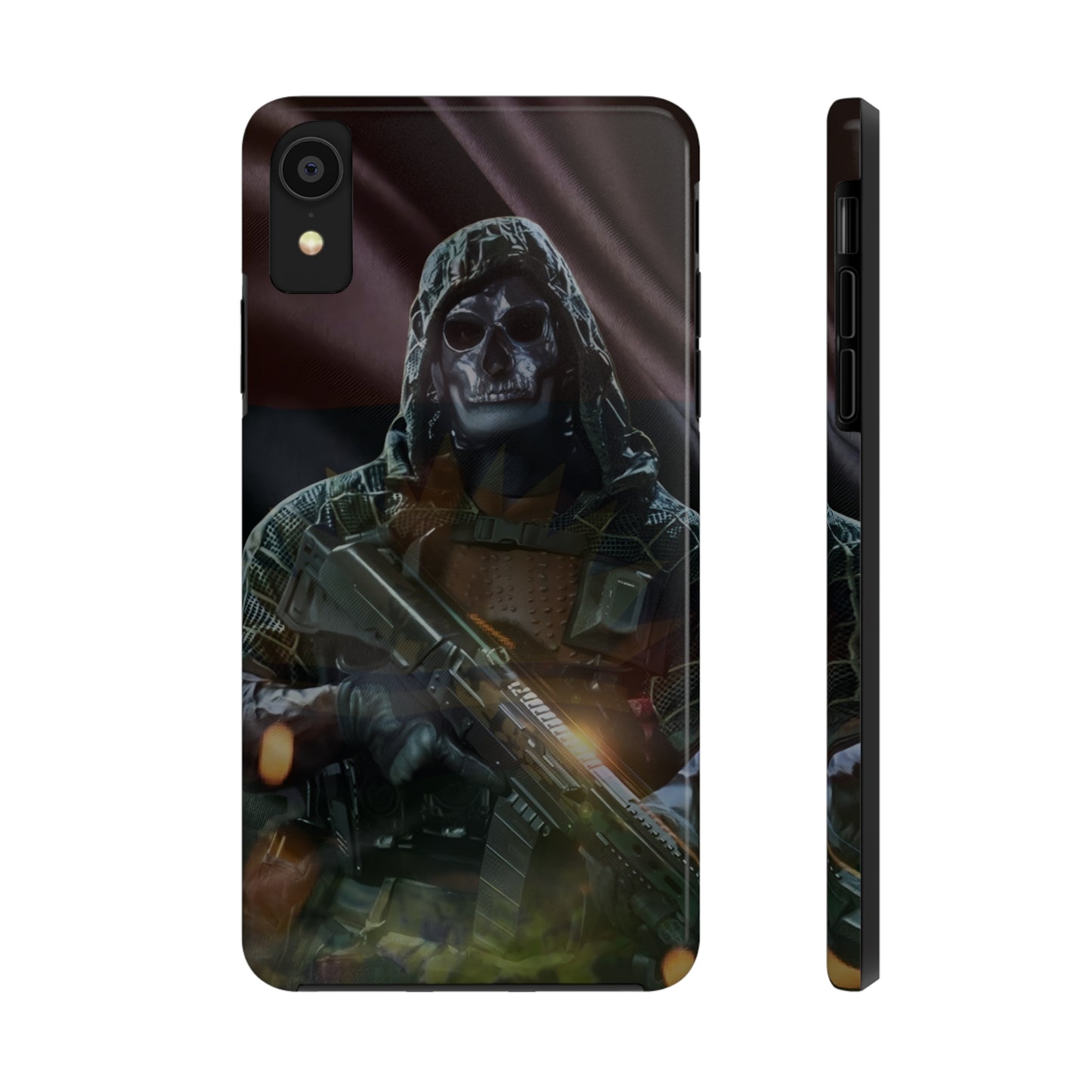 Biafra Soldier - Tough iPhone Cases (iPhone 7, 8, X, 11, 12, 13, 14, 15)