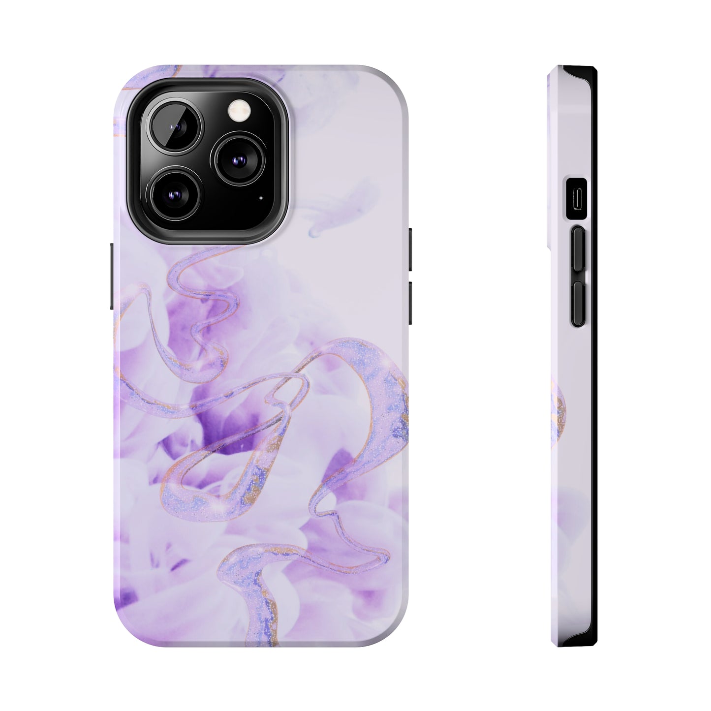 Purple Drop - Tough iPhone Cases (iPhone 7, 8, X, 11, 12, 13, 14, 15)