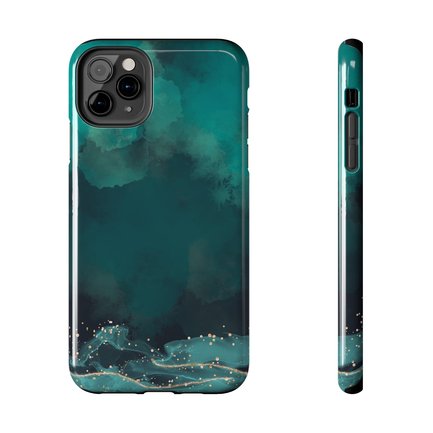 Green Smoke - Tough iPhone Cases (iPhone 7, 8, X, 11, 12, 13, 14, 15)