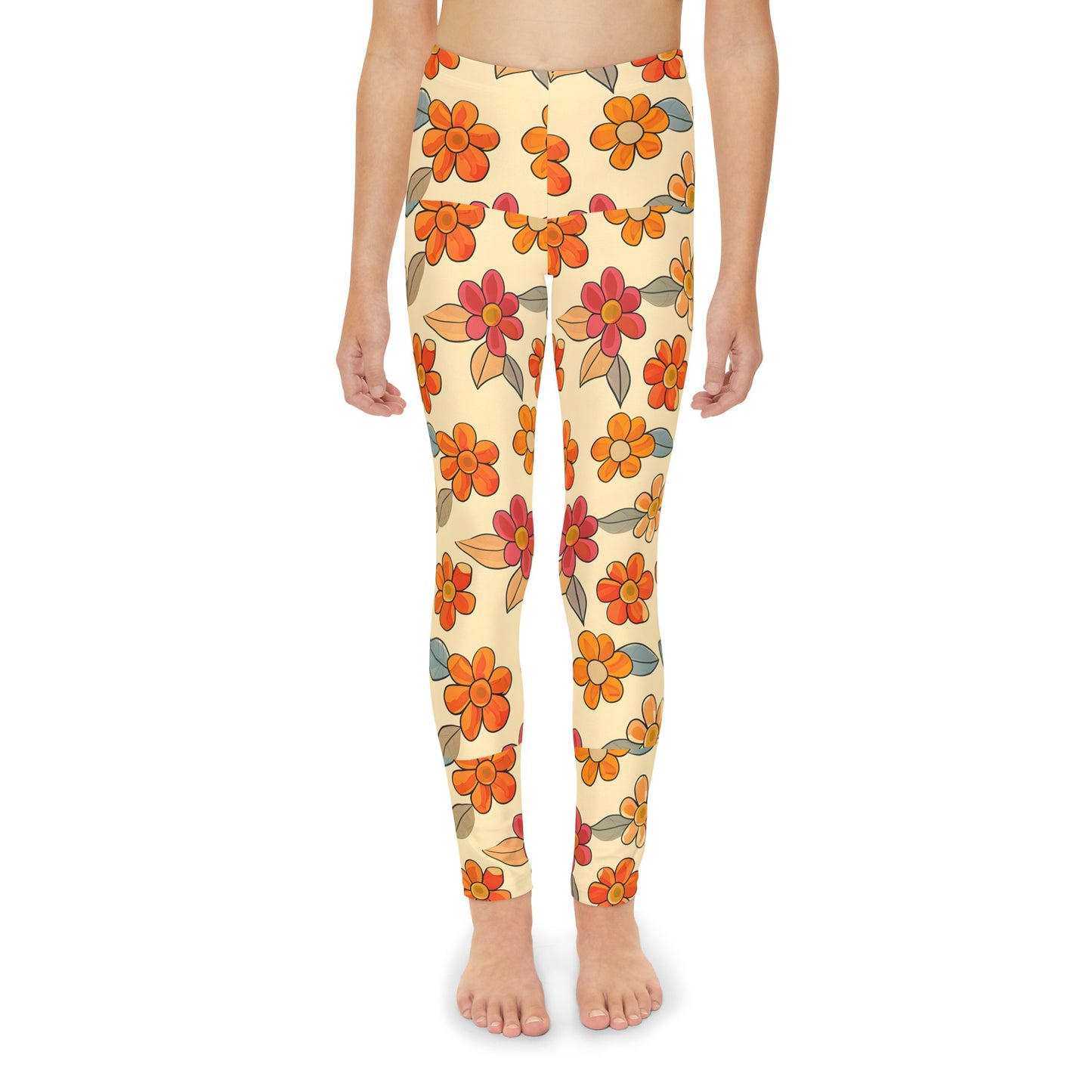 Petals Youth Full-Length Leggings