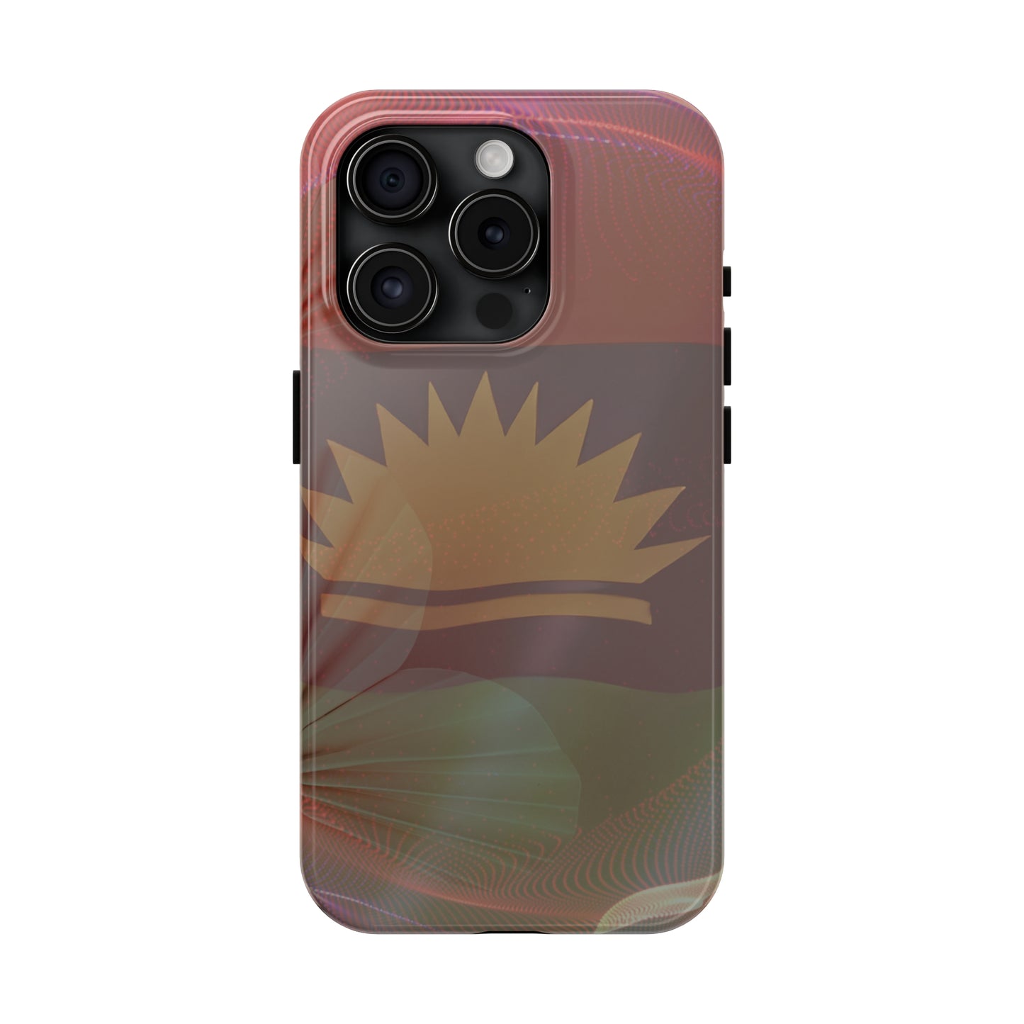 United States of Biafra Flag Flower Blend 2 - Tough iPhone Cases (iPhone 7, 8, X, 11, 12, 13, 14, 15)