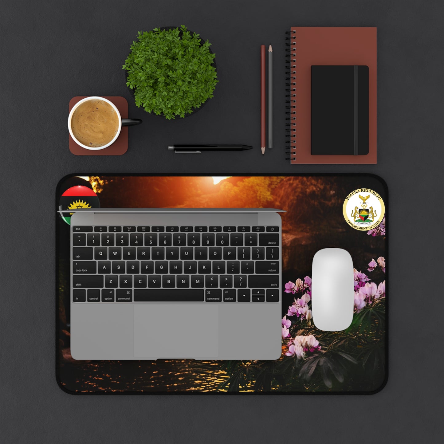 Waterfalls Desk Mat