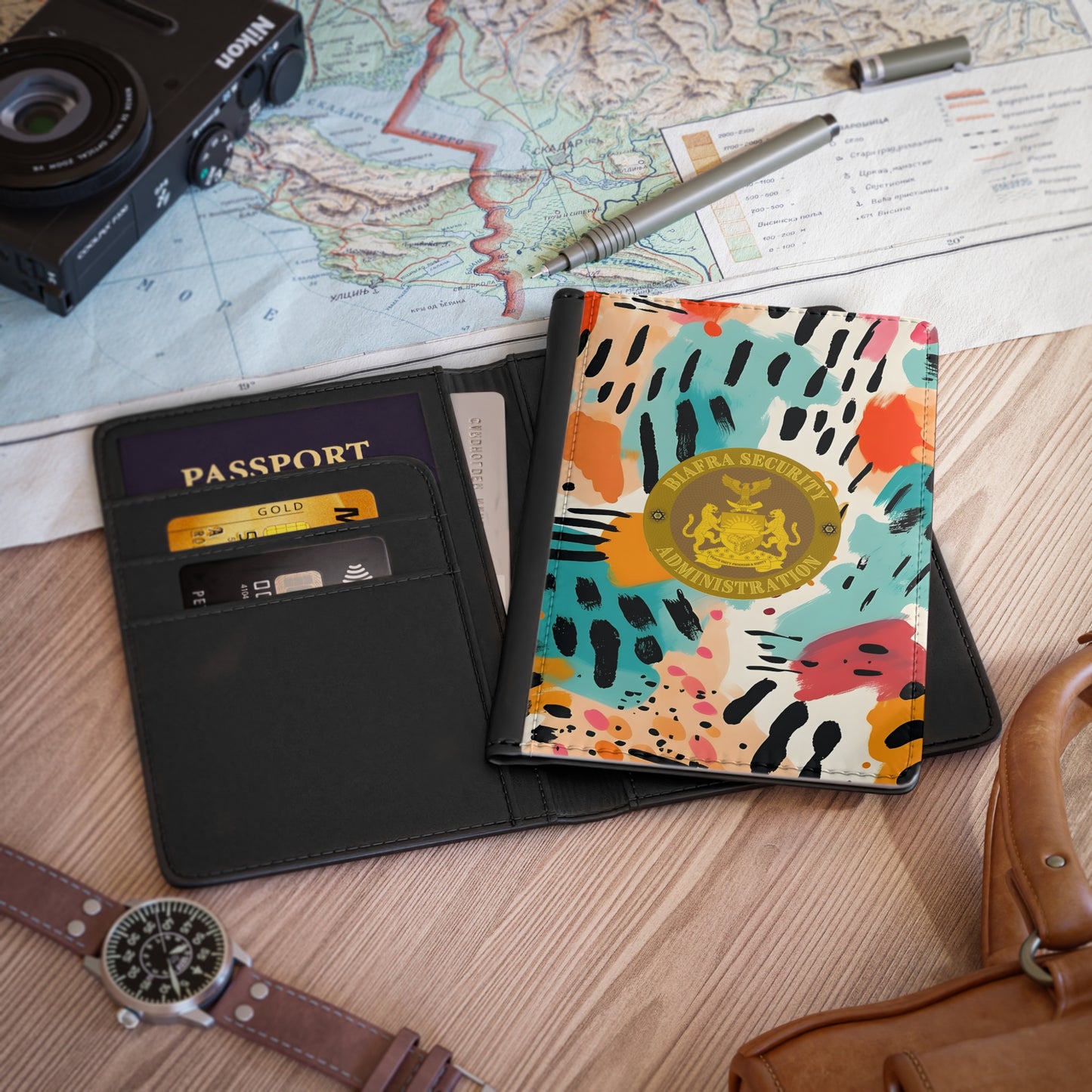 Biafra Security Administration Passport Cover