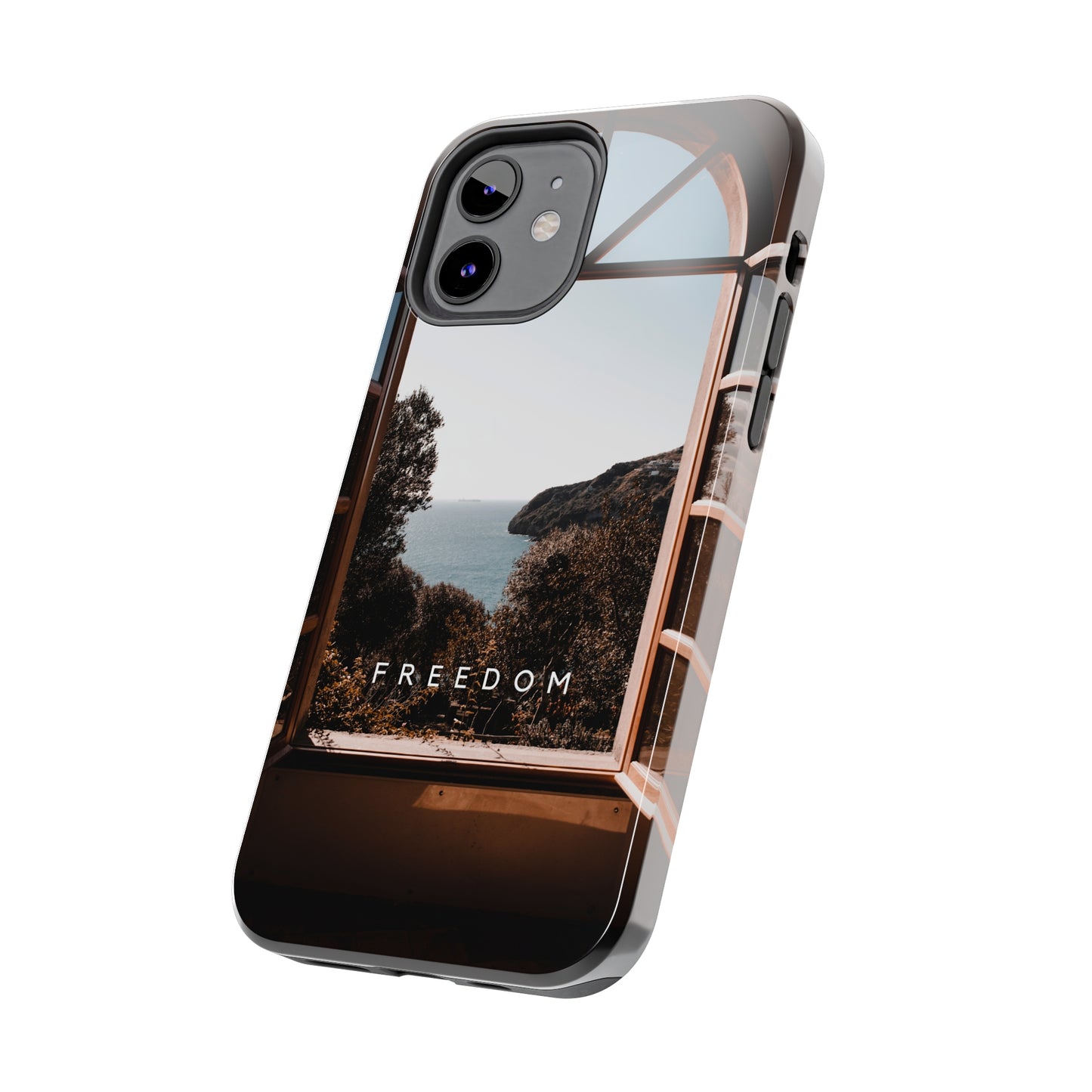 Freedom Awaits - Tough iPhone Cases (iPhone 7, 8, X, 11, 12, 13, 14, 15)