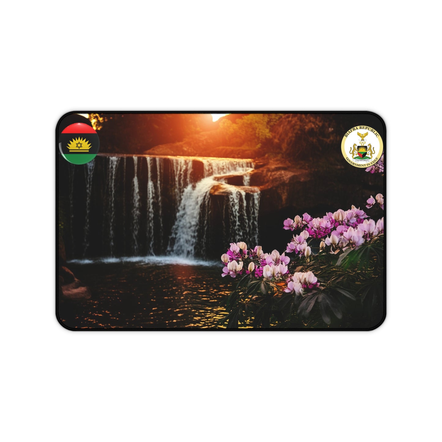 Waterfalls Desk Mat