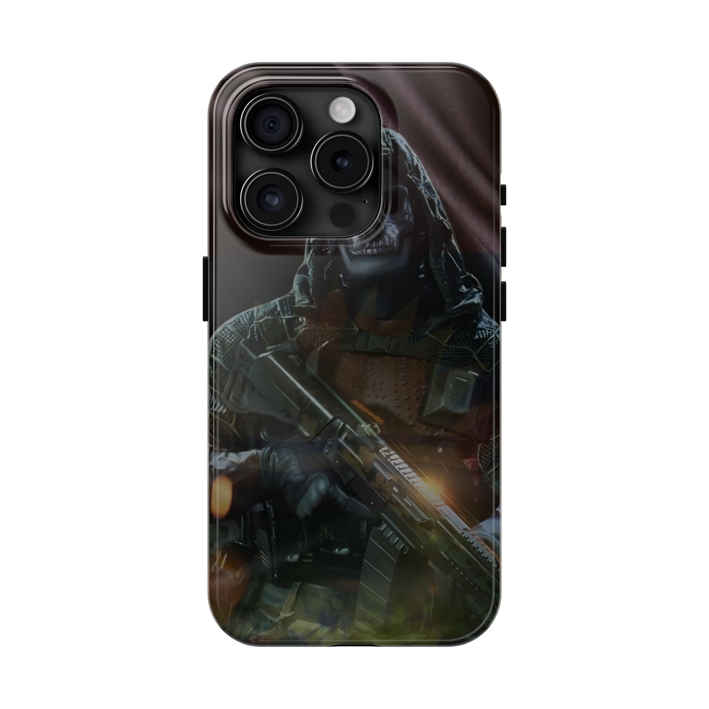 Biafra Soldier - Tough iPhone Cases (iPhone 7, 8, X, 11, 12, 13, 14, 15)