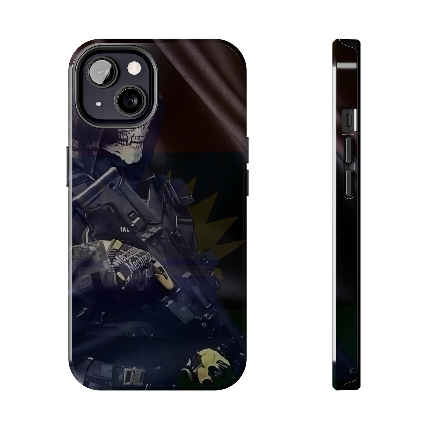 Biafra Soldier V - Tough iPhone Cases (iPhone 7, 8, X, 11, 12, 13, 14, 15)