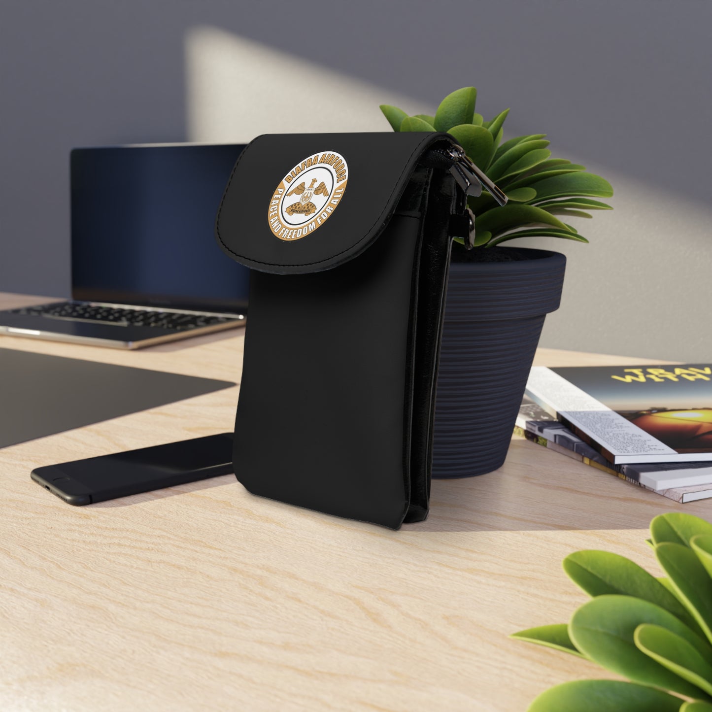 Biafra Airforce Phone Wallet