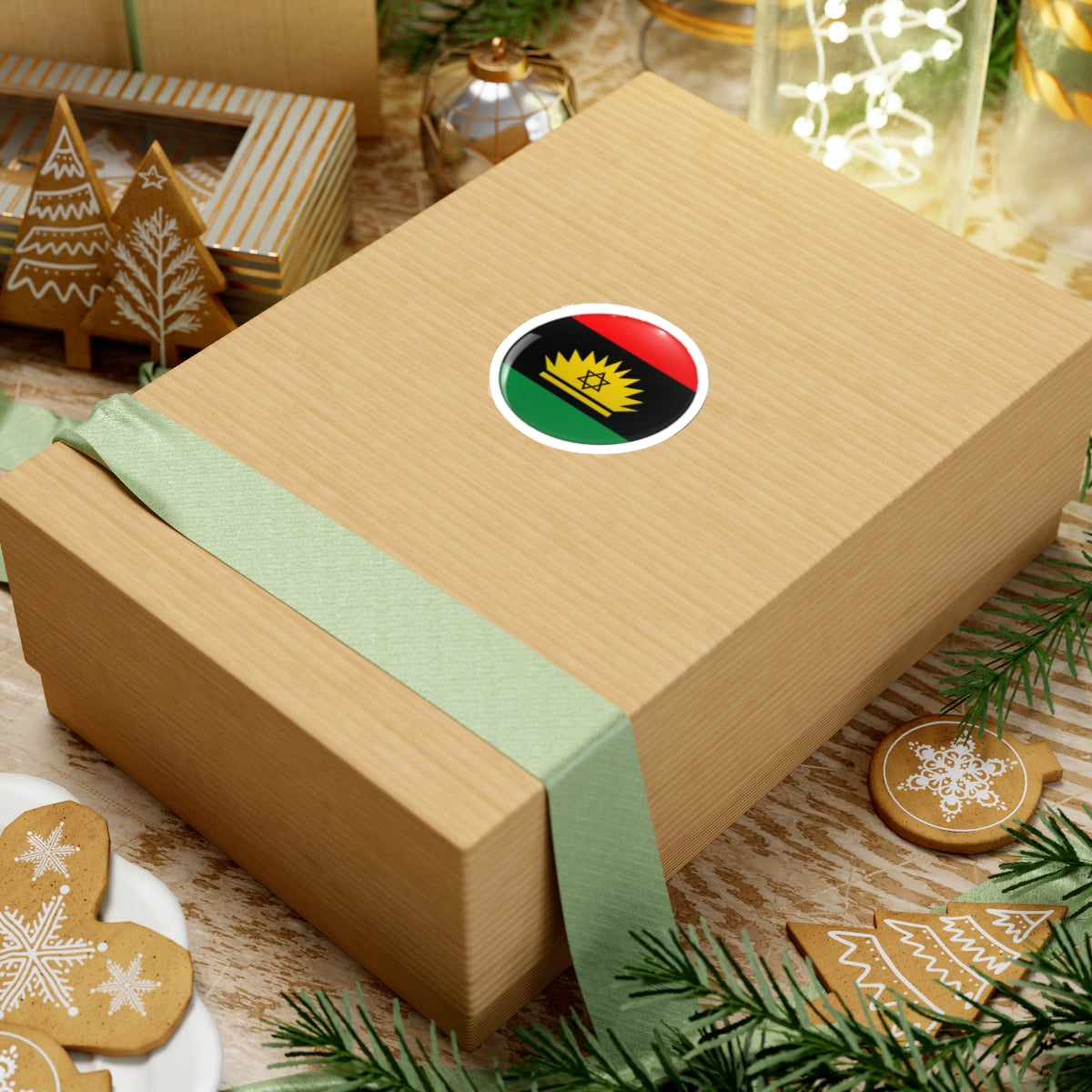 Biafra Kiss-Cut Stickers