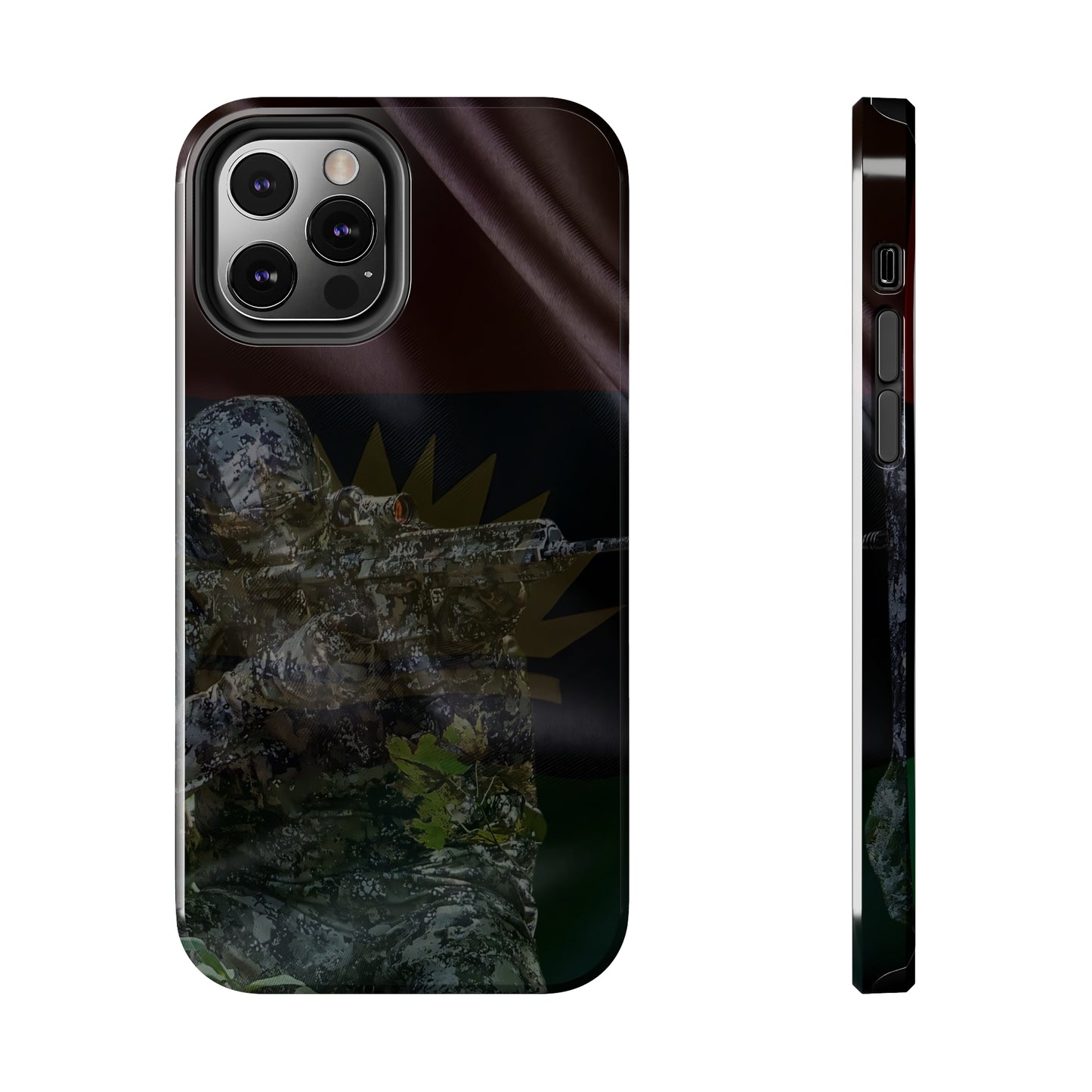 Biafra Soldier IX - Tough iPhone Cases (iPhone 7, 8, X, 11, 12, 13, 14, 15)
