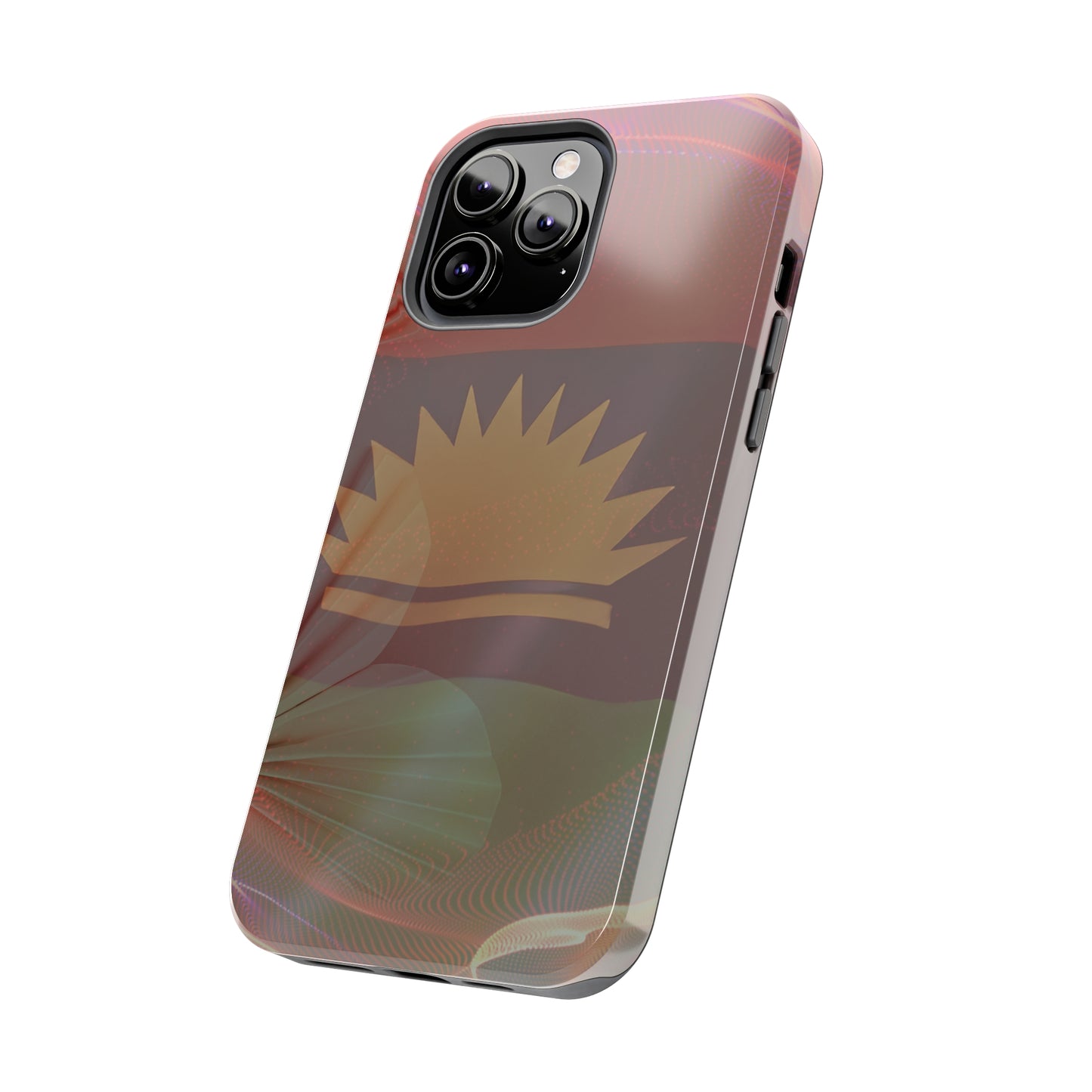 United States of Biafra Flag Flower Blend 2 - Tough iPhone Cases (iPhone 7, 8, X, 11, 12, 13, 14, 15)