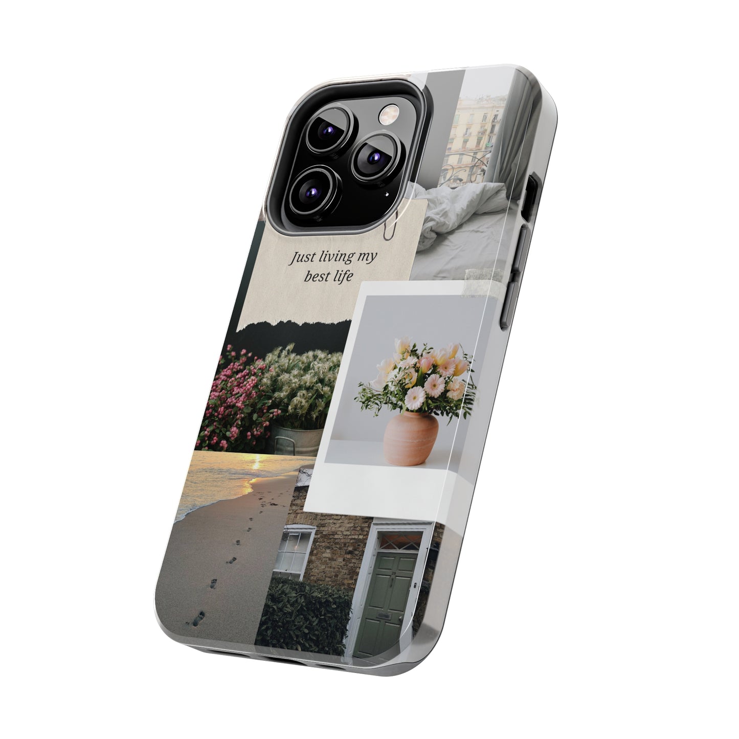Just Living My Best Life - Tough iPhone Cases (iPhone 7, 8, X, 11, 12, 13, 14, 15)
