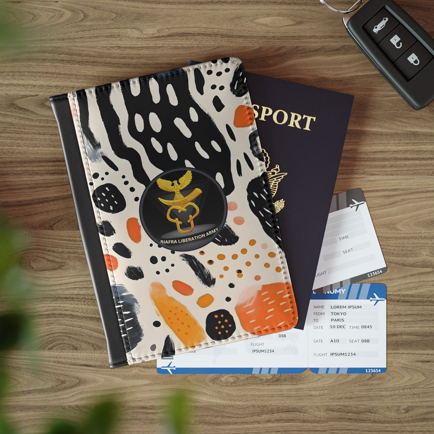 Biafra Liberation Army Passport Cover