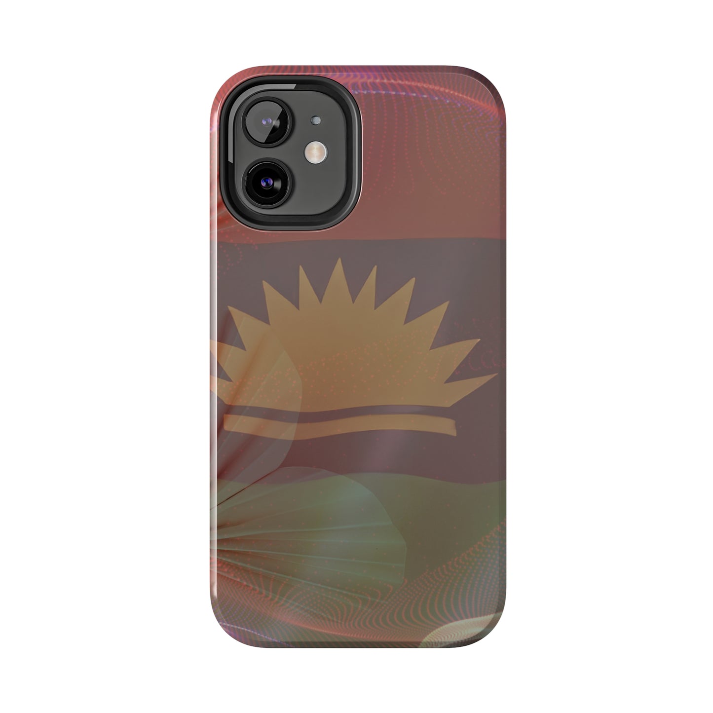 United States of Biafra Flag Flower Blend 2 - Tough iPhone Cases (iPhone 7, 8, X, 11, 12, 13, 14, 15)