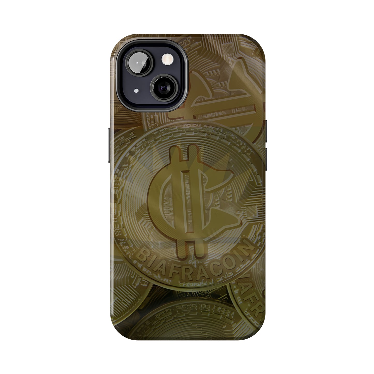 BiafraCoin Ejemma - Tough iPhone Cases (iPhone 7, 8, X, 11, 12, 13, 14, 15)