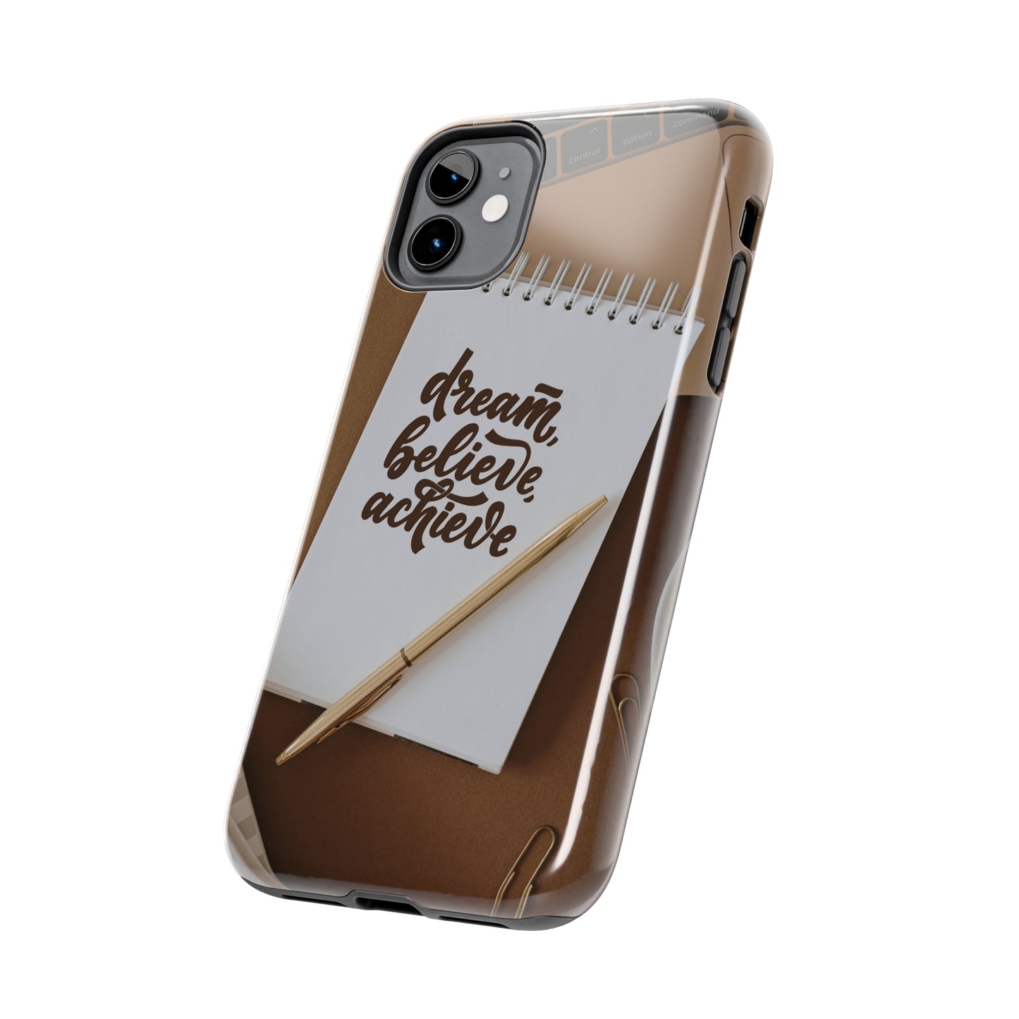 Dream Believe Achieve - Tough iPhone Cases (iPhone 7, 8, X, 11, 12, 13, 14, 15)