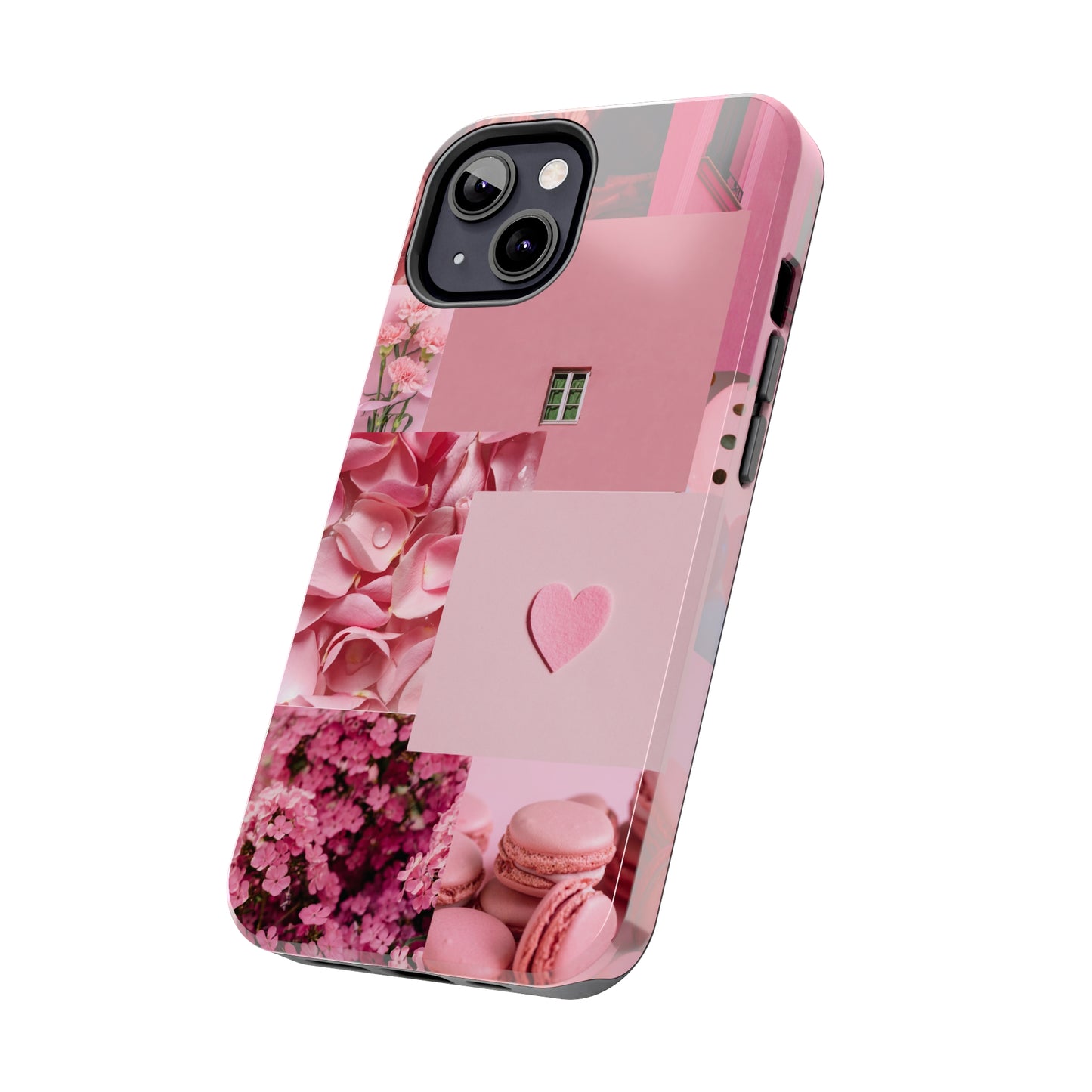 Pink Flowers - Tough iPhone Cases (iPhone 7, 8, X, 11, 12, 13, 14, 15)