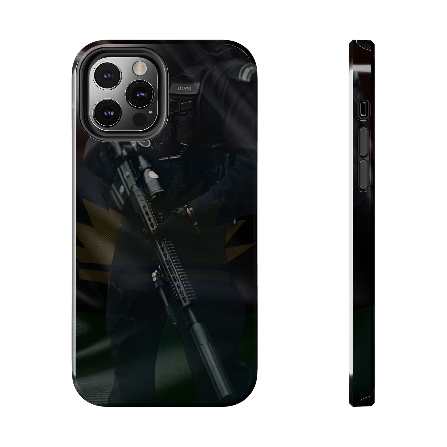 Biafra Soldier VI - Tough iPhone Cases (iPhone 7, 8, X, 11, 12, 13, 14, 15)