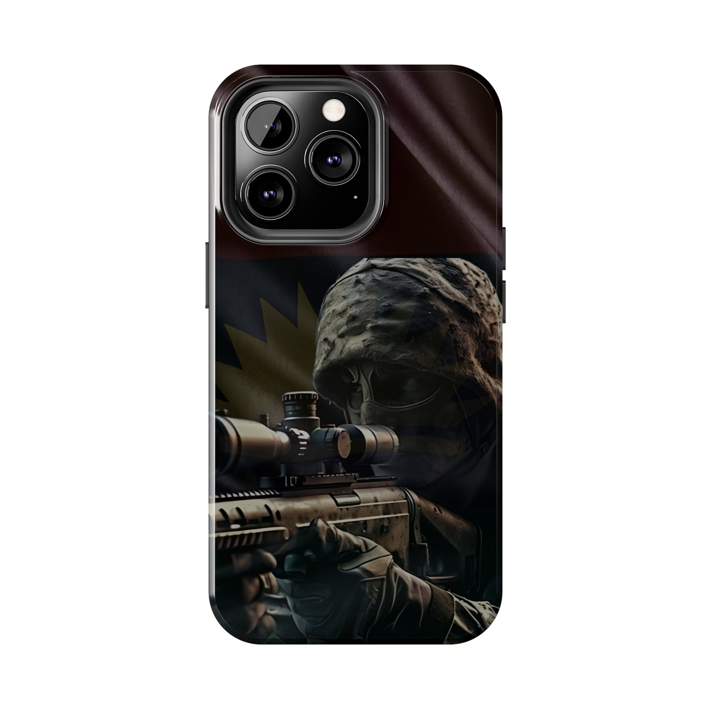 Biafra Soldier IV - Tough iPhone Cases (iPhone 7, 8, X, 11, 12, 13, 14, 15)