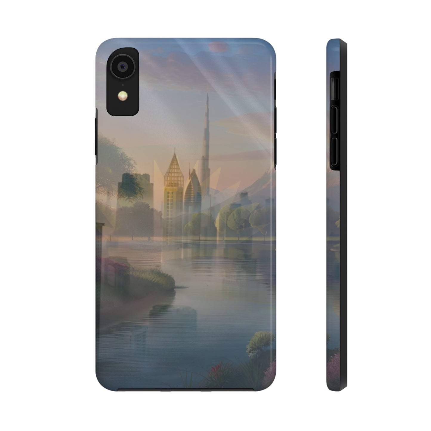 City Neighborhood Pond United States of Biafra - Tough iPhone Cases (iPhone 7, 8, X, 11, 12, 13, 14, 15)