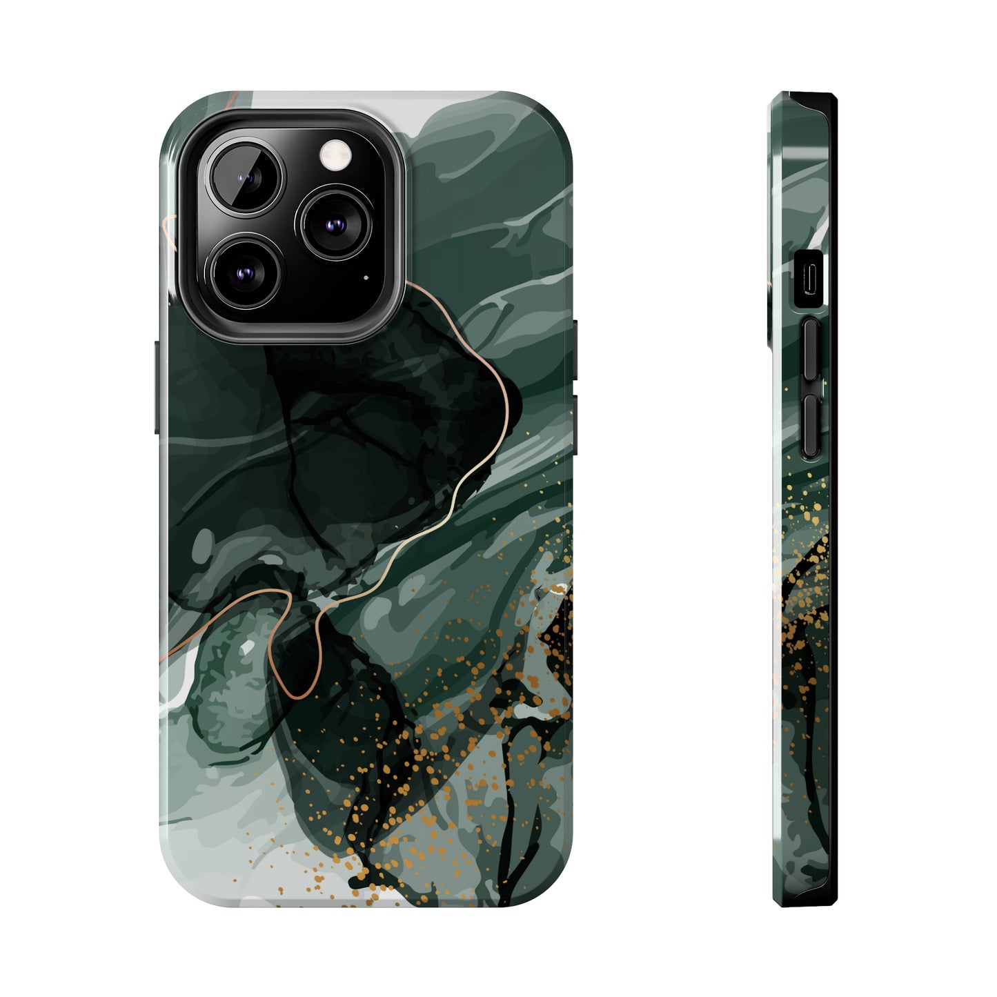 Green Glass - Tough iPhone Cases (iPhone 7, 8, X, 11, 12, 13, 14, 15)