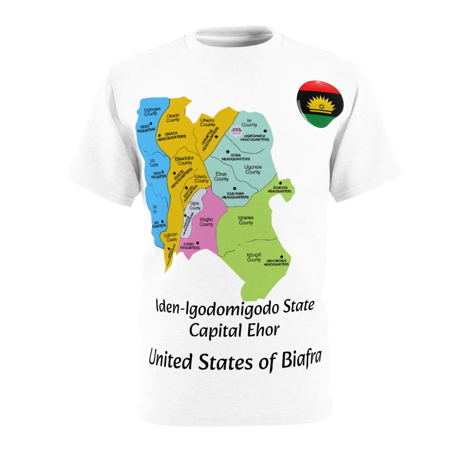 Iden-Igodomigodo State, United States of Biafra T-Shirt