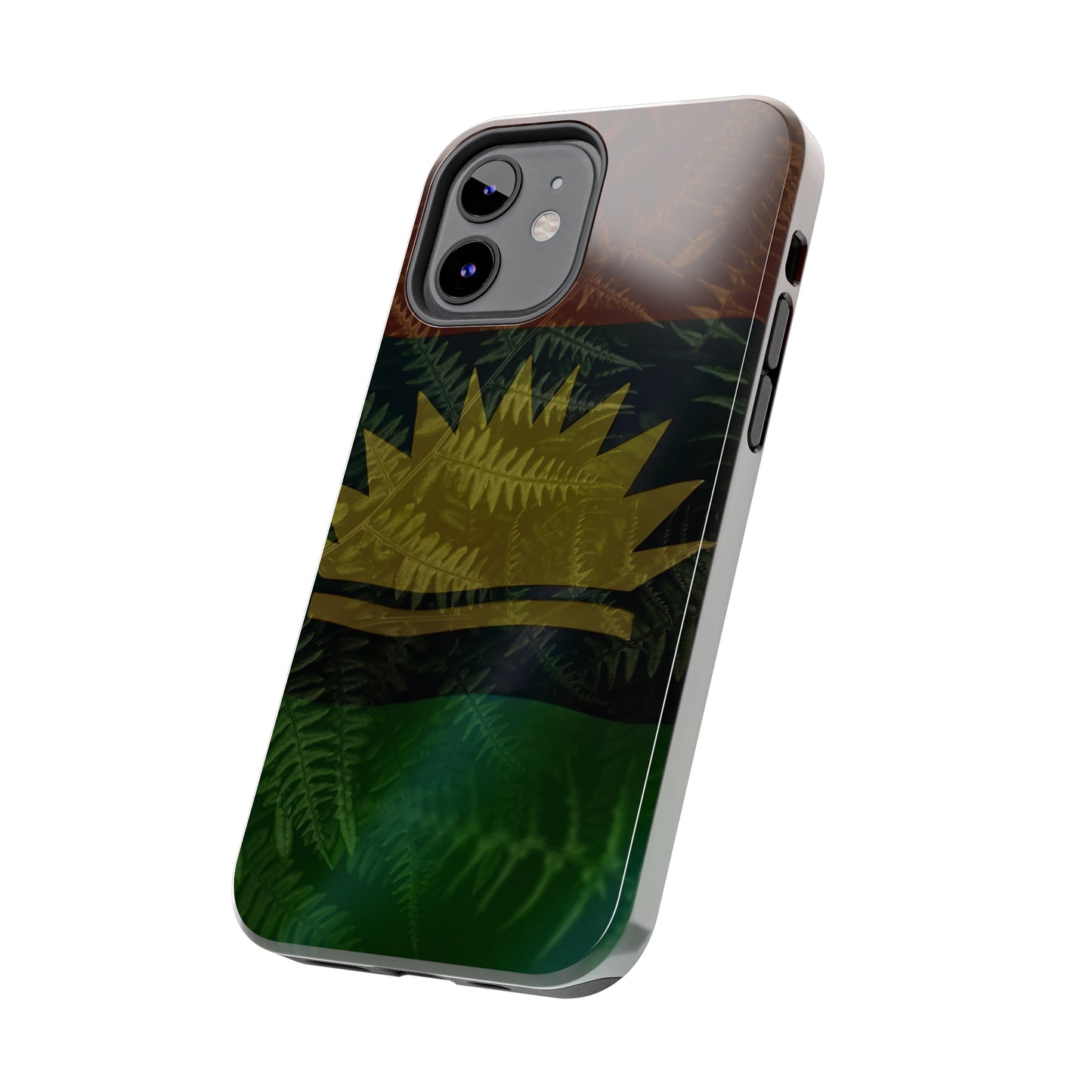 United States of Biafra Flag Plant Leaves - Tough iPhone Cases (iPhone 7, 8, X, 11, 12, 13, 14, 15)