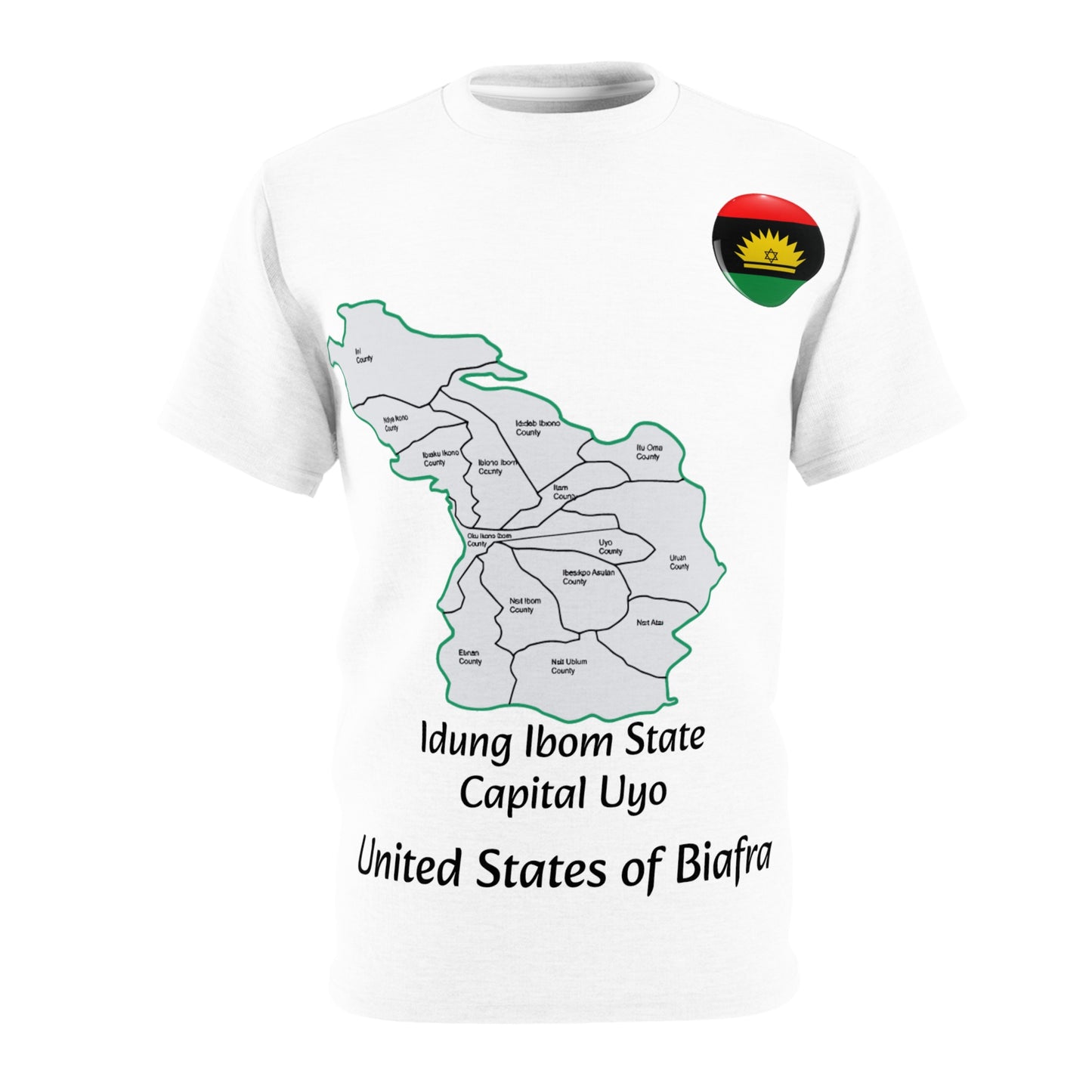 Idung Ibom State, United States of Biafra T-Shirt