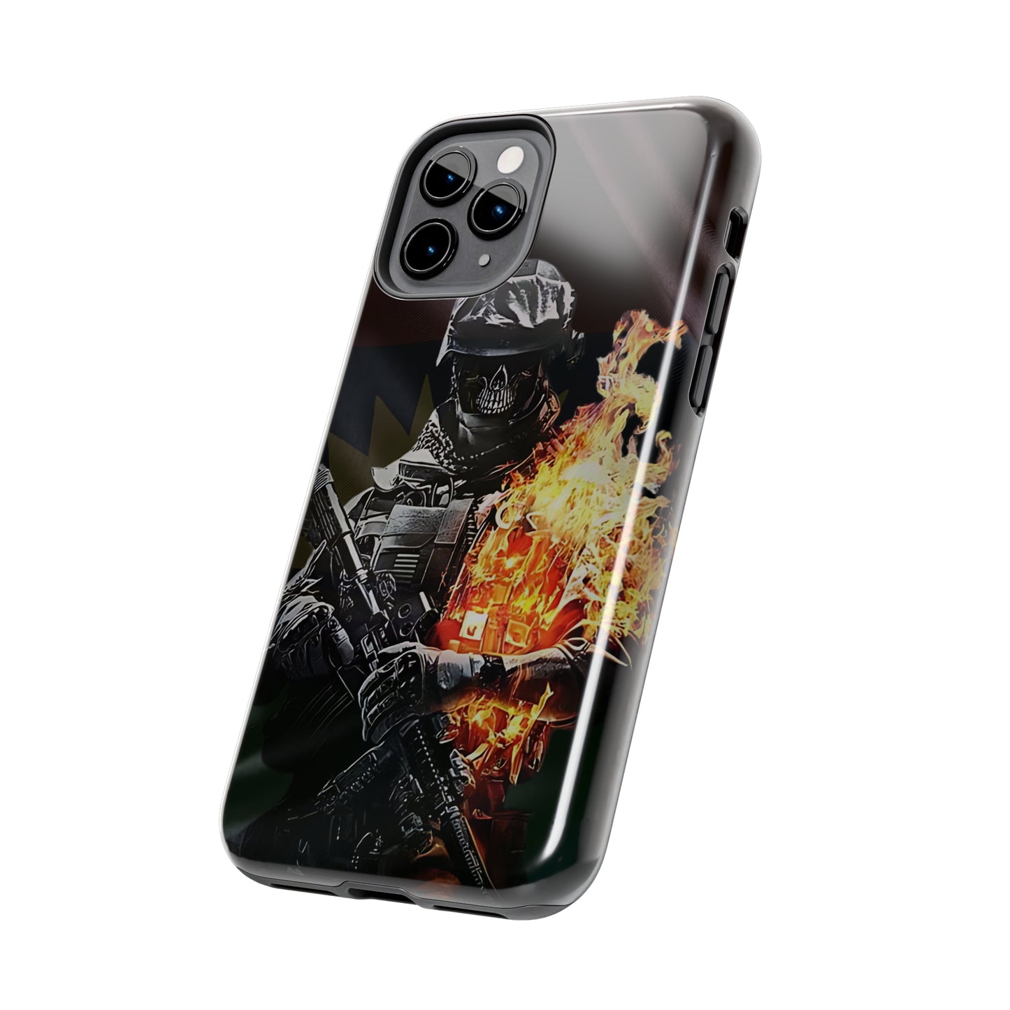Biafra Soldier VIII - Tough iPhone Cases (iPhone 7, 8, X, 11, 12, 13, 14, 15)