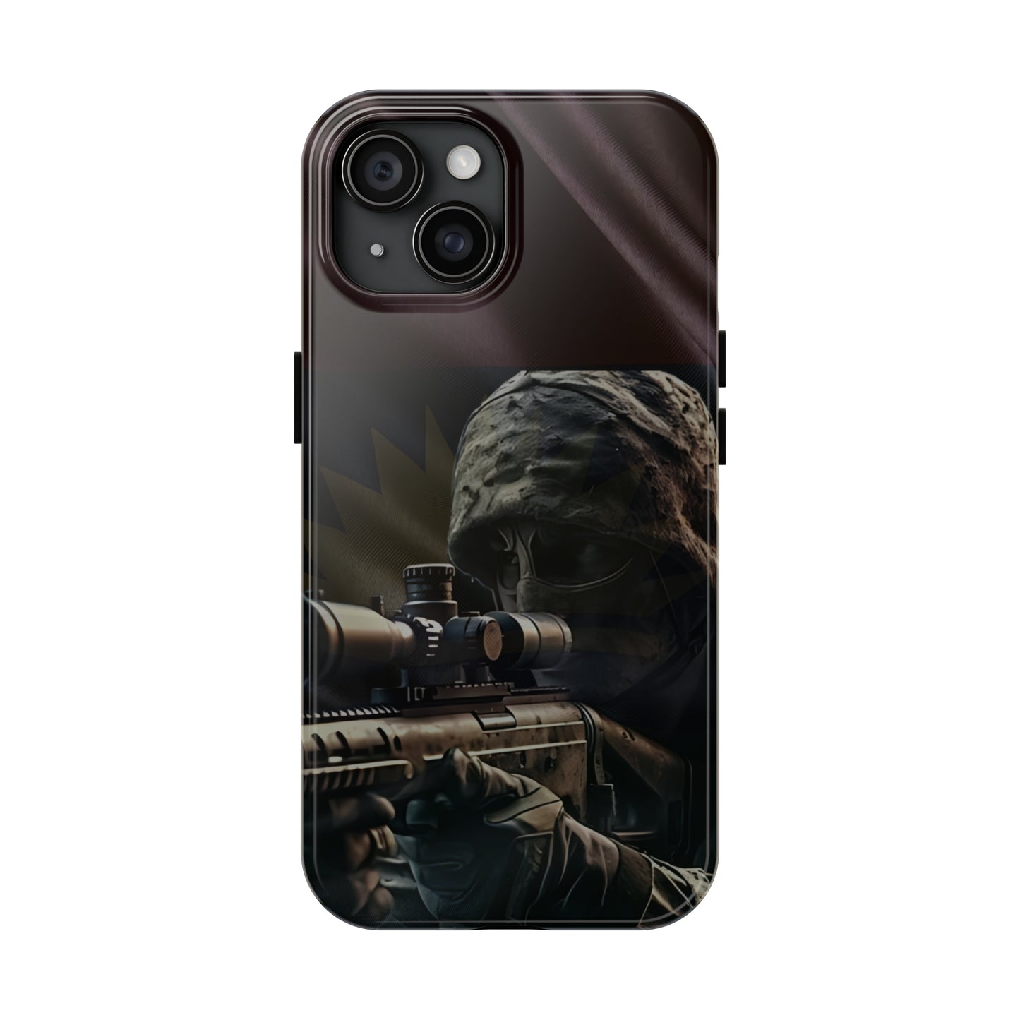 Biafra Soldier IV - Tough iPhone Cases (iPhone 7, 8, X, 11, 12, 13, 14, 15)