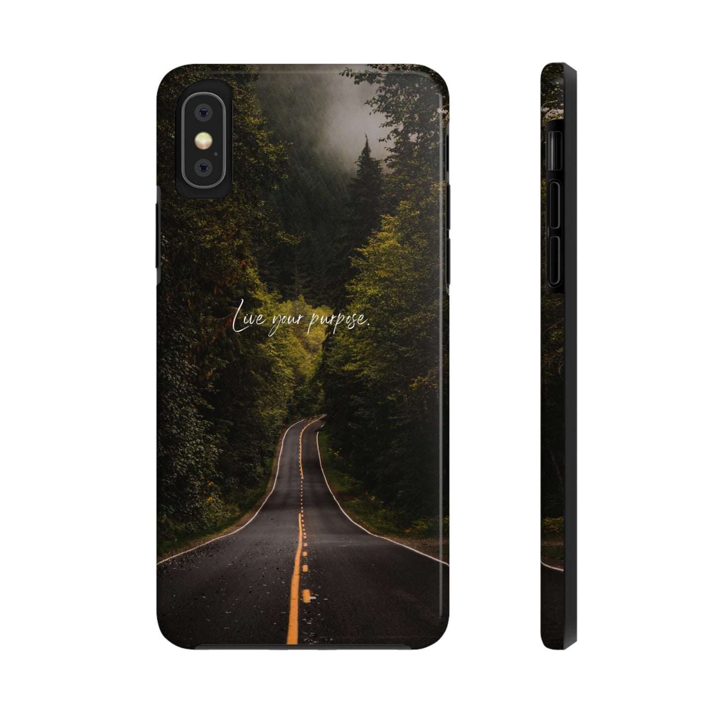 Live your Purpose - Tough iPhone Cases (iPhone 7, 8, X, 11, 12, 13, 14, 15)
