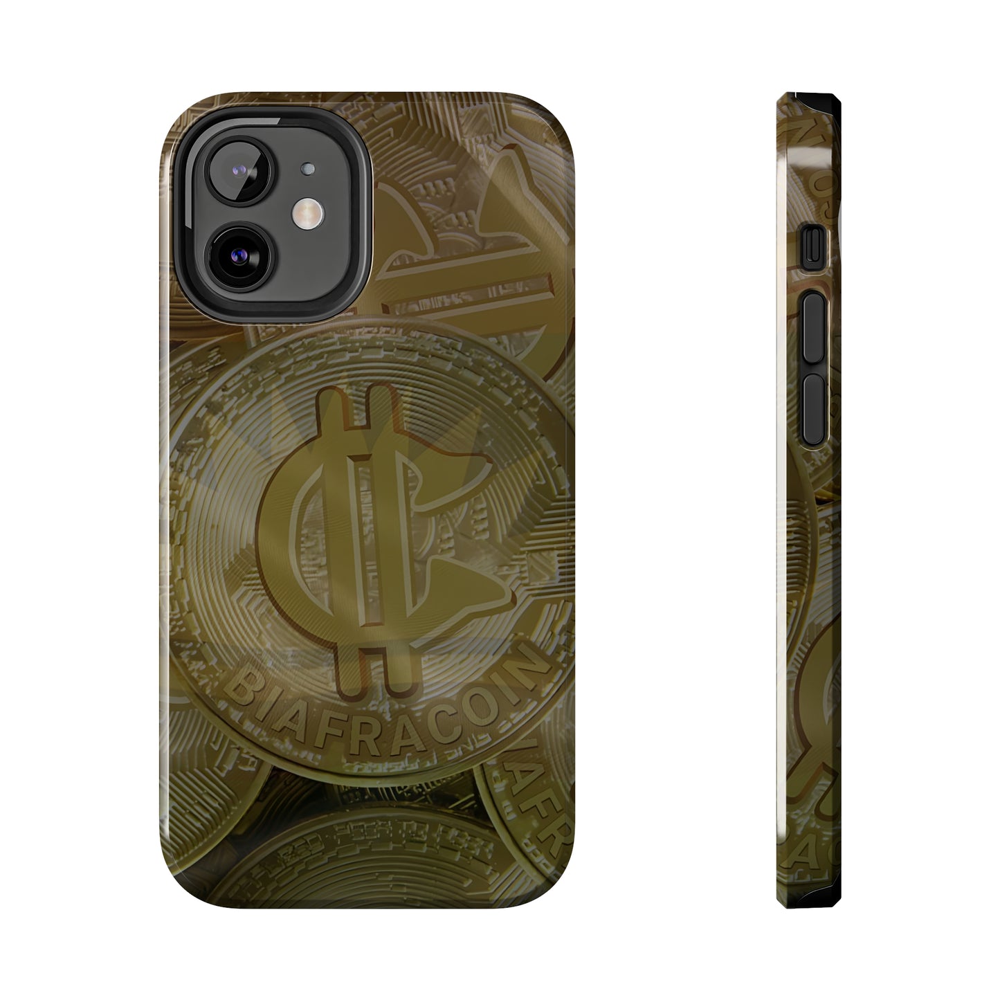 BiafraCoin Ejemma - Tough iPhone Cases (iPhone 7, 8, X, 11, 12, 13, 14, 15)
