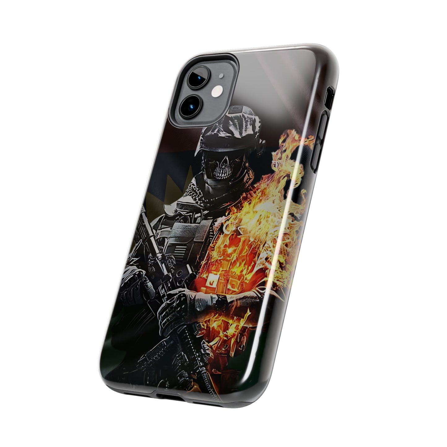 Biafra Soldier VIII - Tough iPhone Cases (iPhone 7, 8, X, 11, 12, 13, 14, 15)