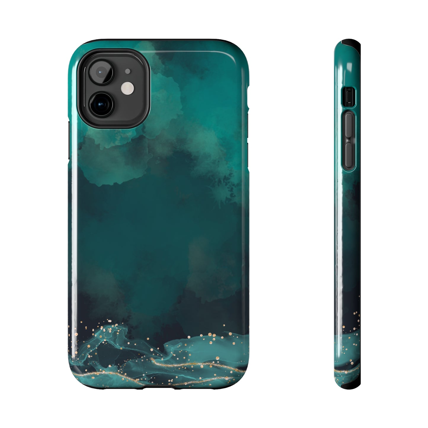 Green Smoke - Tough iPhone Cases (iPhone 7, 8, X, 11, 12, 13, 14, 15)