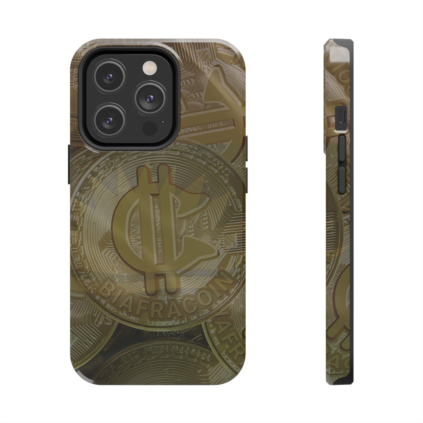 BiafraCoin Ejemma - Tough iPhone Cases (iPhone 7, 8, X, 11, 12, 13, 14, 15)