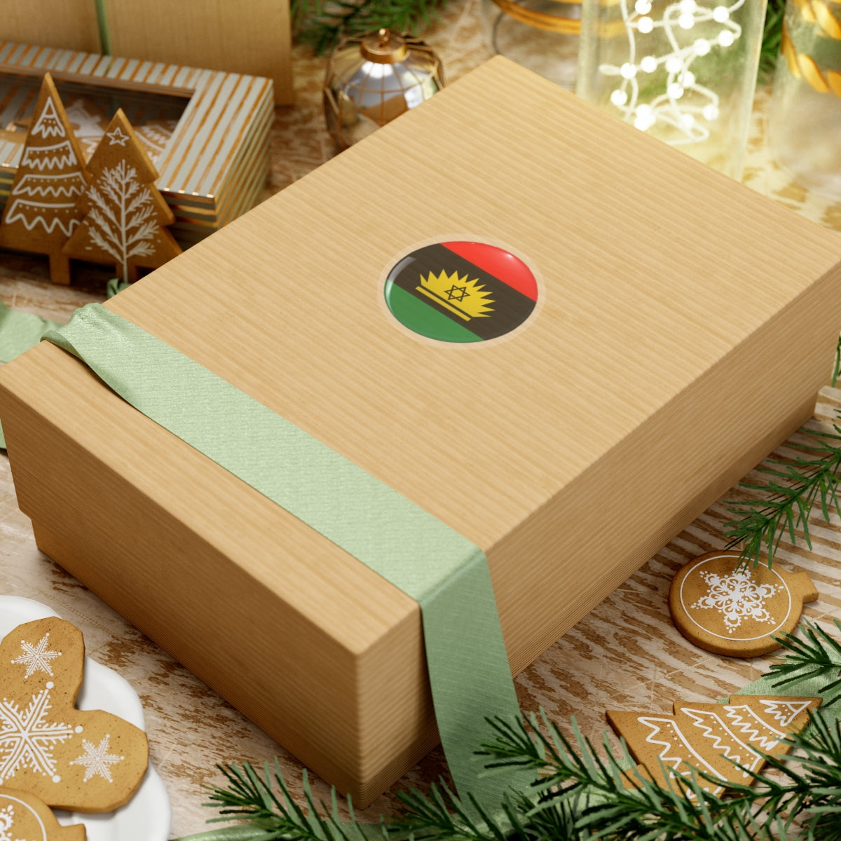 Biafra Kiss-Cut Stickers