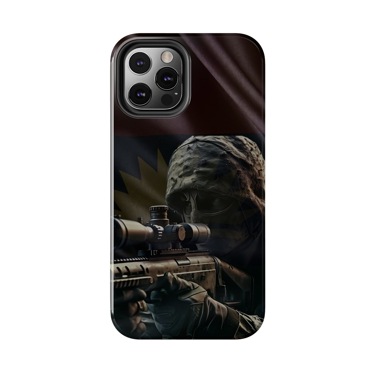 Biafra Soldier IV - Tough iPhone Cases (iPhone 7, 8, X, 11, 12, 13, 14, 15)