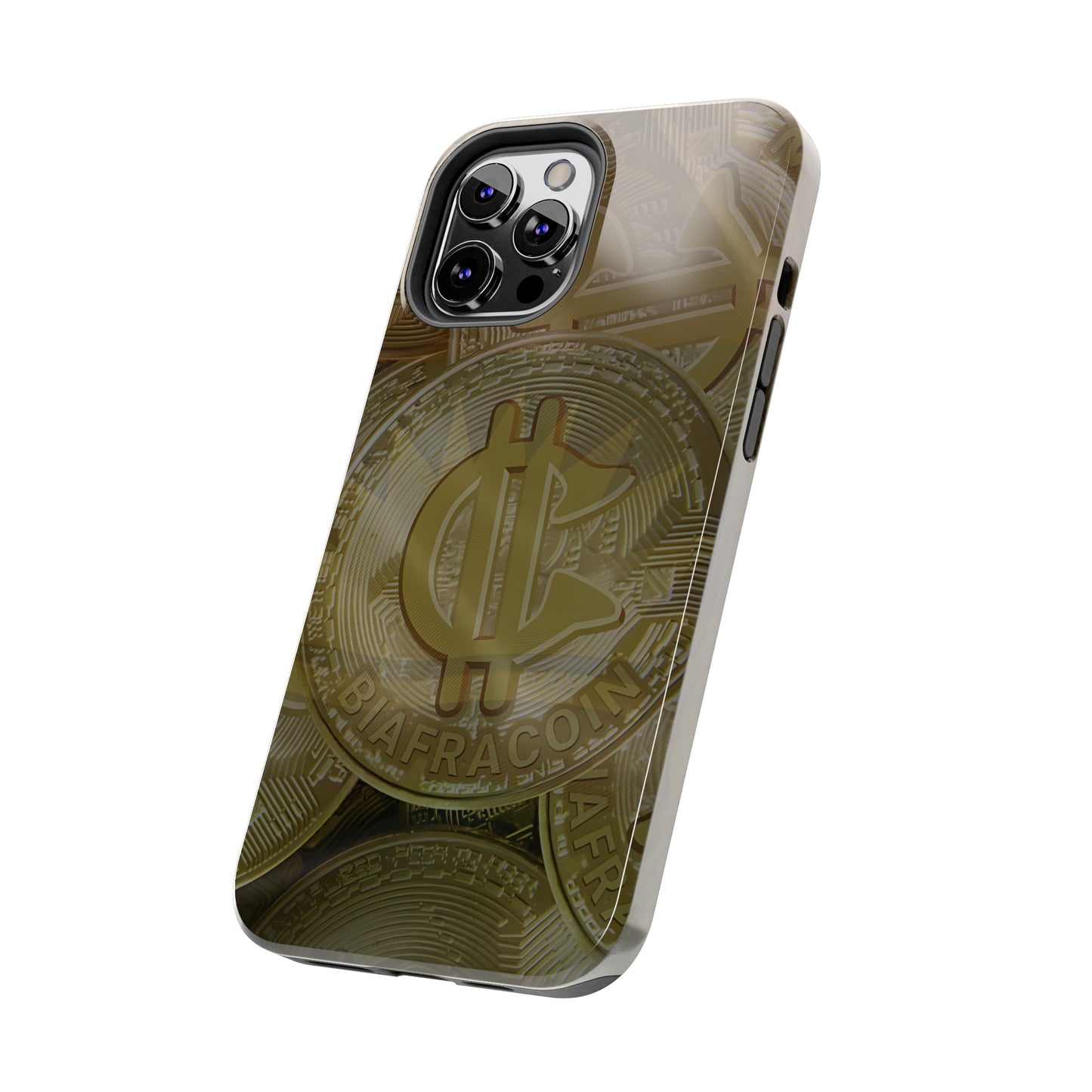 BiafraCoin Ejemma - Tough iPhone Cases (iPhone 7, 8, X, 11, 12, 13, 14, 15)
