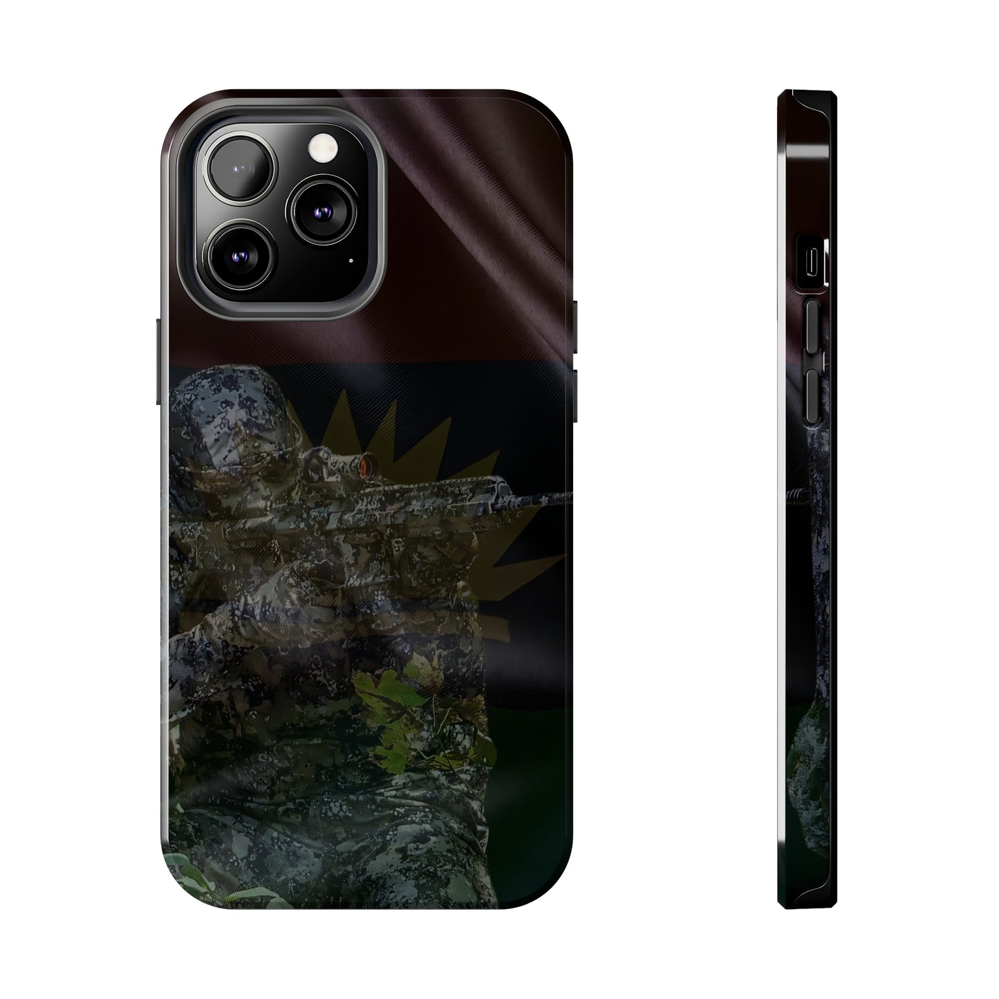 Biafra Soldier IX - Tough iPhone Cases (iPhone 7, 8, X, 11, 12, 13, 14, 15)