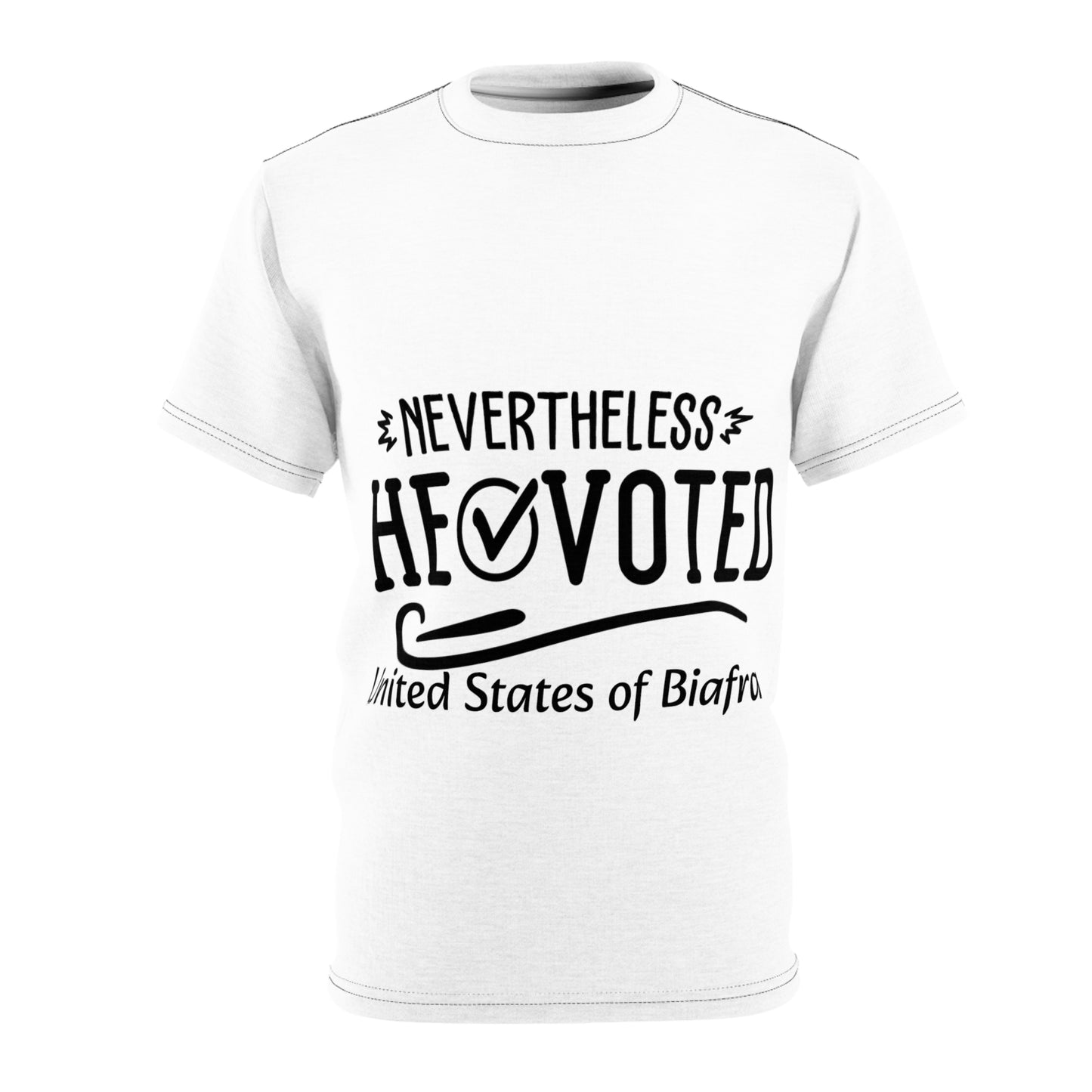 He Voted United States of Biafra T-Shirt