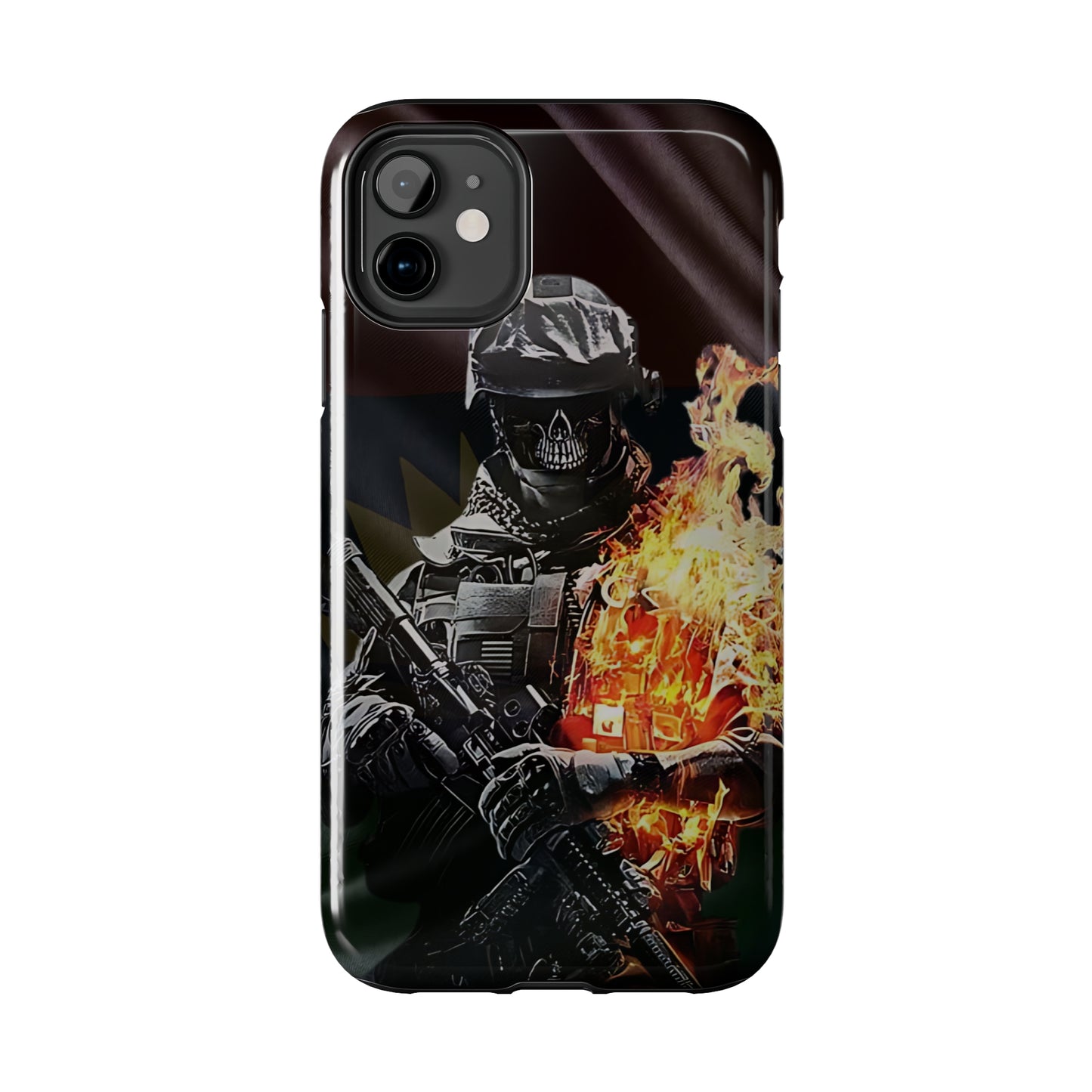 Biafra Soldier VIII - Tough iPhone Cases (iPhone 7, 8, X, 11, 12, 13, 14, 15)