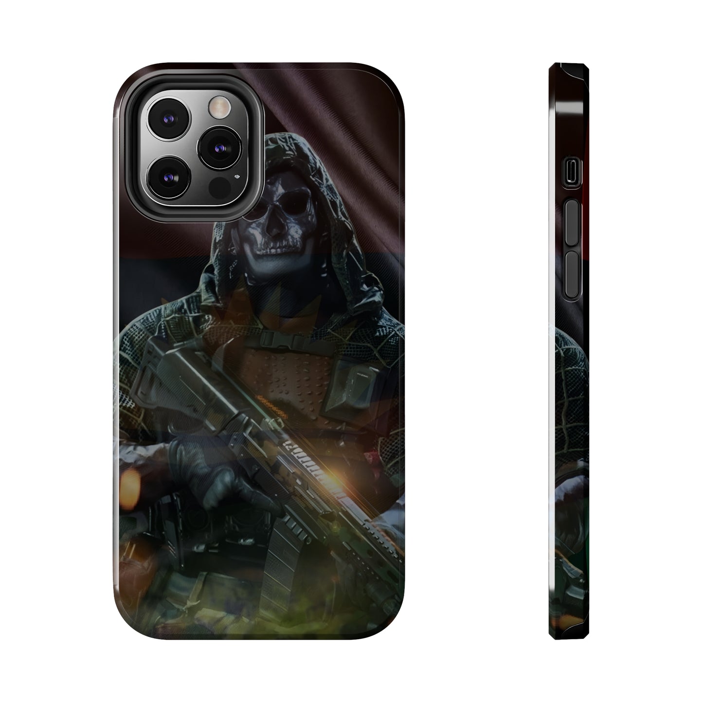 Biafra Soldier - Tough iPhone Cases (iPhone 7, 8, X, 11, 12, 13, 14, 15)