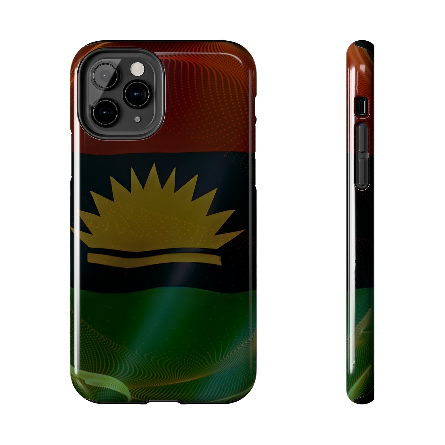 United States of Biafra Flag - Tough iPhone Cases (iPhone 7, 8, X, 11, 12, 13, 14, 15)