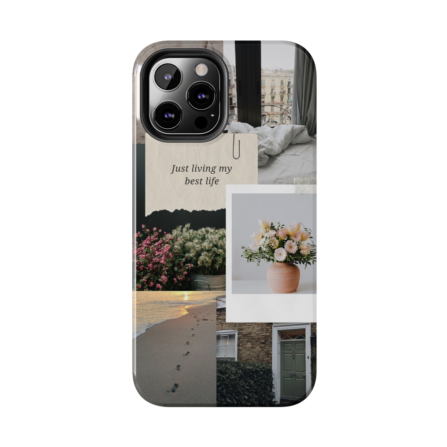 Just Living My Best Life - Tough iPhone Cases (iPhone 7, 8, X, 11, 12, 13, 14, 15)