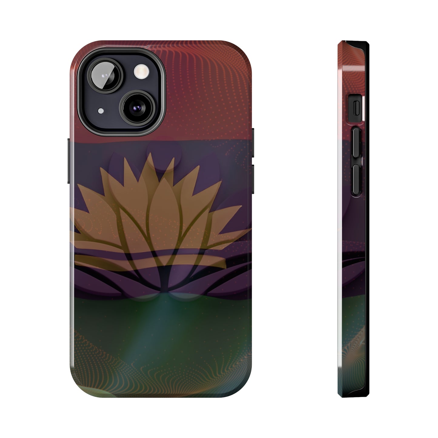 United States of Biafra Flag Flower Blend 1 - Tough iPhone Cases (iPhone 7, 8, X, 11, 12, 13, 14, 15)
