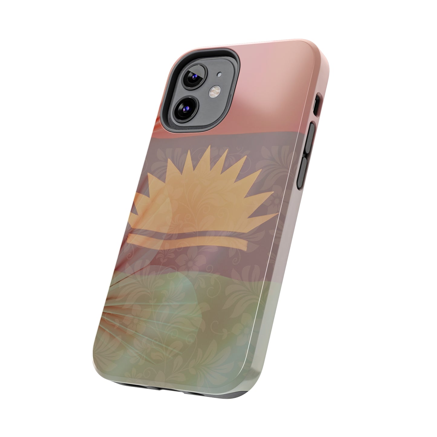 United States of Biafra Flag Flower Blend 5 - Tough iPhone Cases (iPhone 7, 8, X, 11, 12, 13, 14, 15)